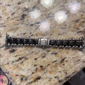 LAGOS Silver Apple Watch band